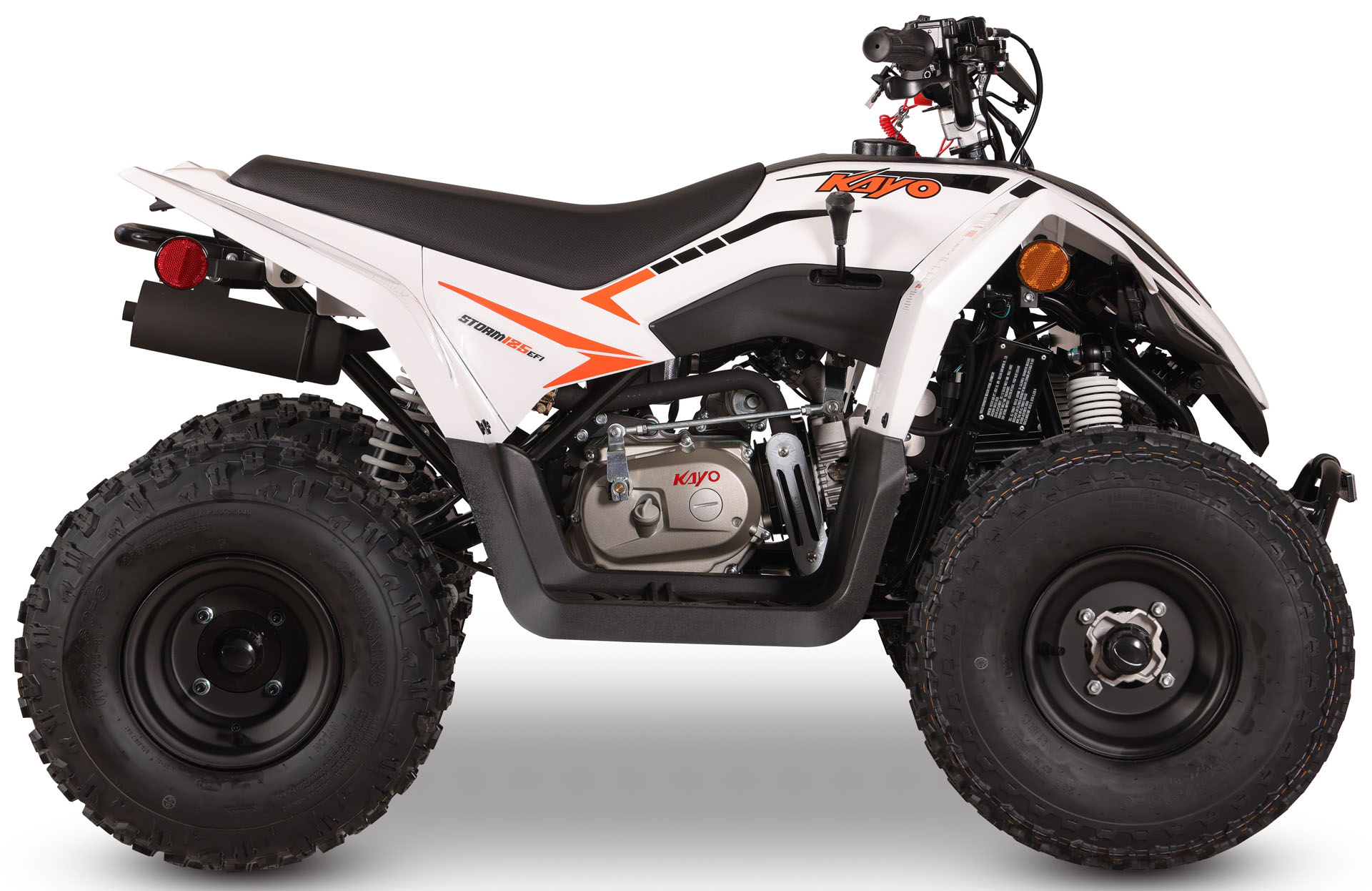 KAYOU＋AIMVISION 0.5  White 箱あり New 2027 Kayo Storm 150 EFI - Specs, Price, Photos | Chanute KS
