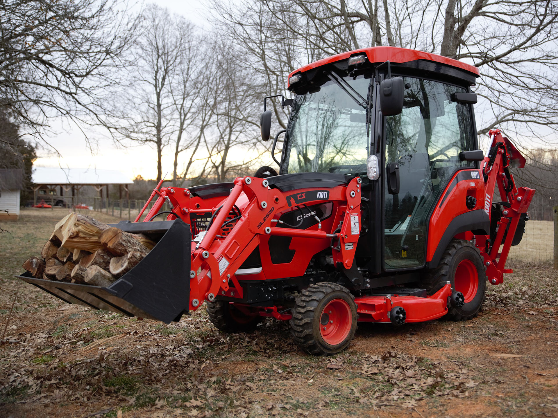 New 2025 KIOTI CS2530H Cab | Tractors in Cherry Creek NY | Orange