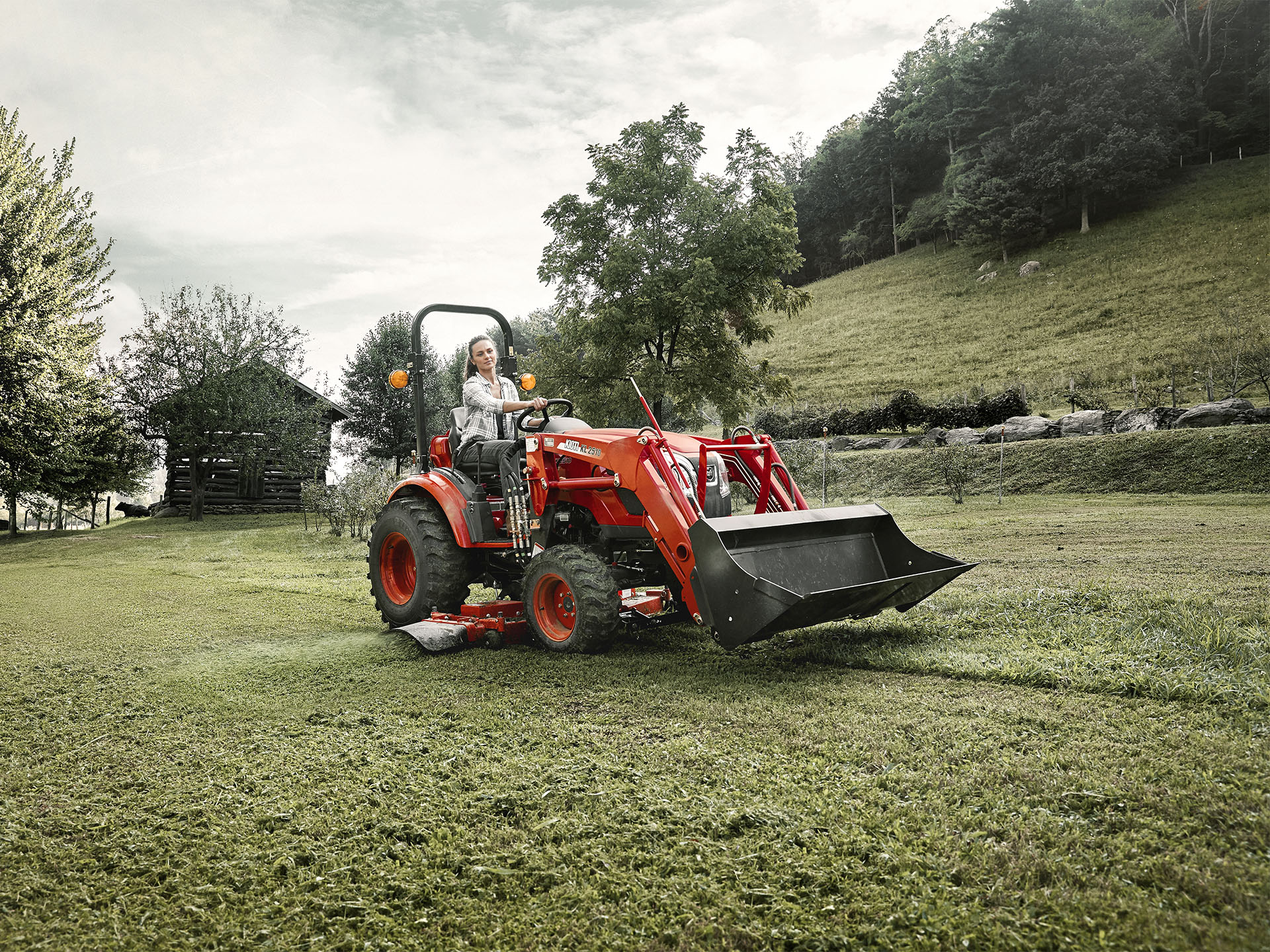 New 2025 KIOTI CX2510 | Tractors in Saucier MS | Orange