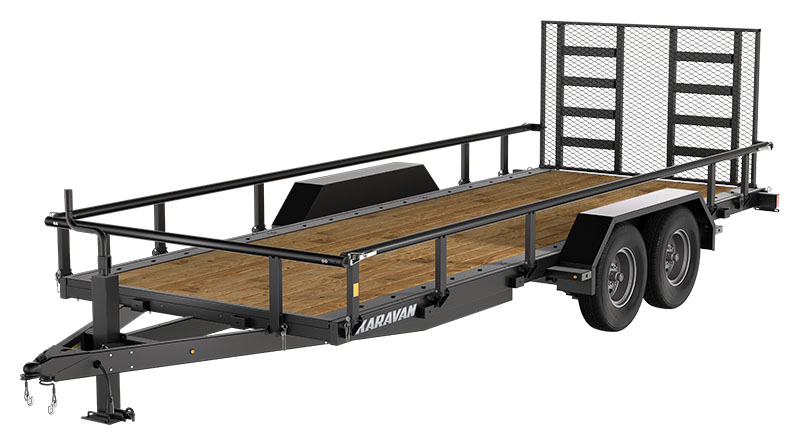 New 2025 Karavan Trailers Equipment Hauler Trailers 18 ft. Black