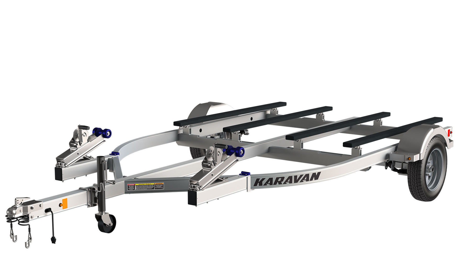 New Karavan Trailers Double Watercraft Aluminum Trailers Boat Trailers ...