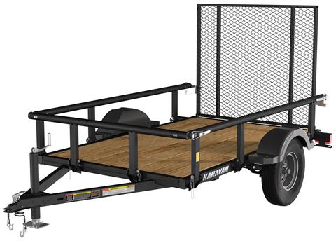 8 Row Shell Trailer New 2026 Karavan Trailers Steel Utility Trailer 8 ft. with 13 in ...