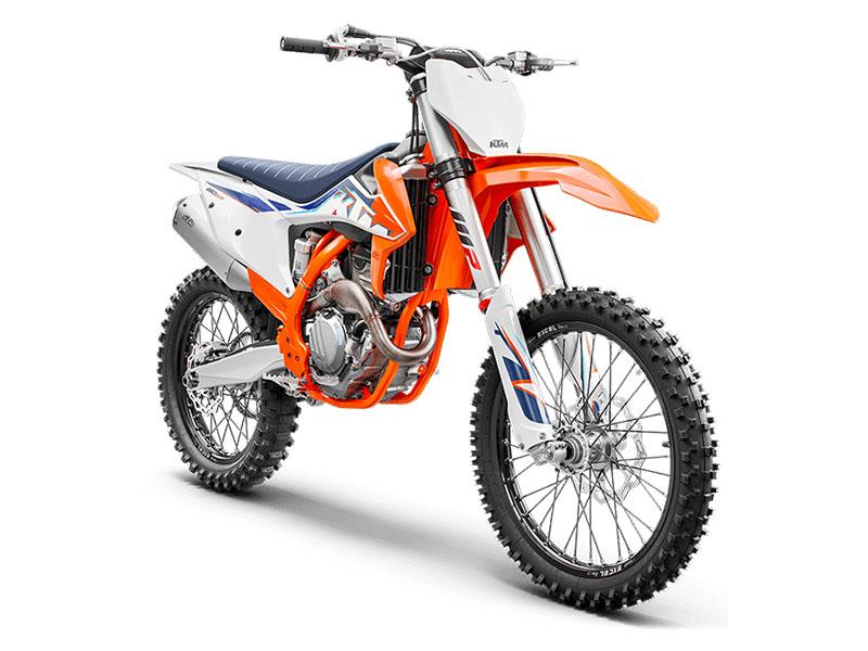 New 2022 KTM 250 SX F Orange Motorcycles in La Marque TX Mainland Cycle Center LLC Stock