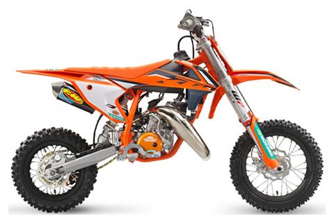 2023 Factory Racing KTM Seat Cover In Orange - Transverse Rib Stitching For Maximum Grip, Fits 125-450 XC/SX Models