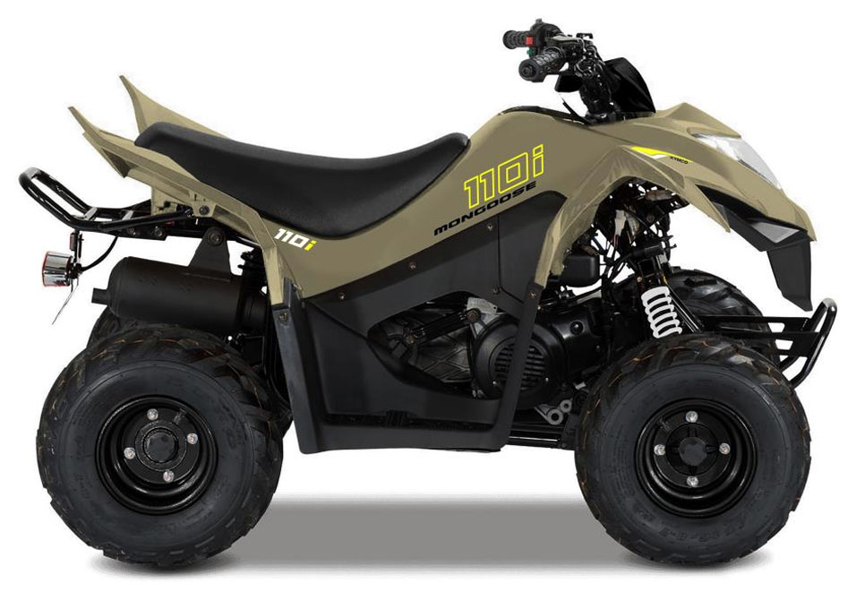 New 2026 Kymco Mongoose 110i Tan ATVs For Sale in Tarentum
