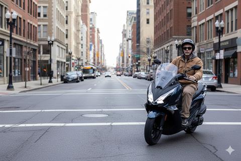 2026 Kymco Downtown GT 125i in Virginia Beach, Virginia - Photo 8