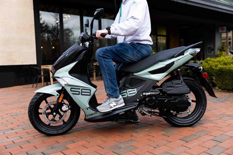 New 2026 Kymco Super 8 50R Light Khaki Scooters For Sale in