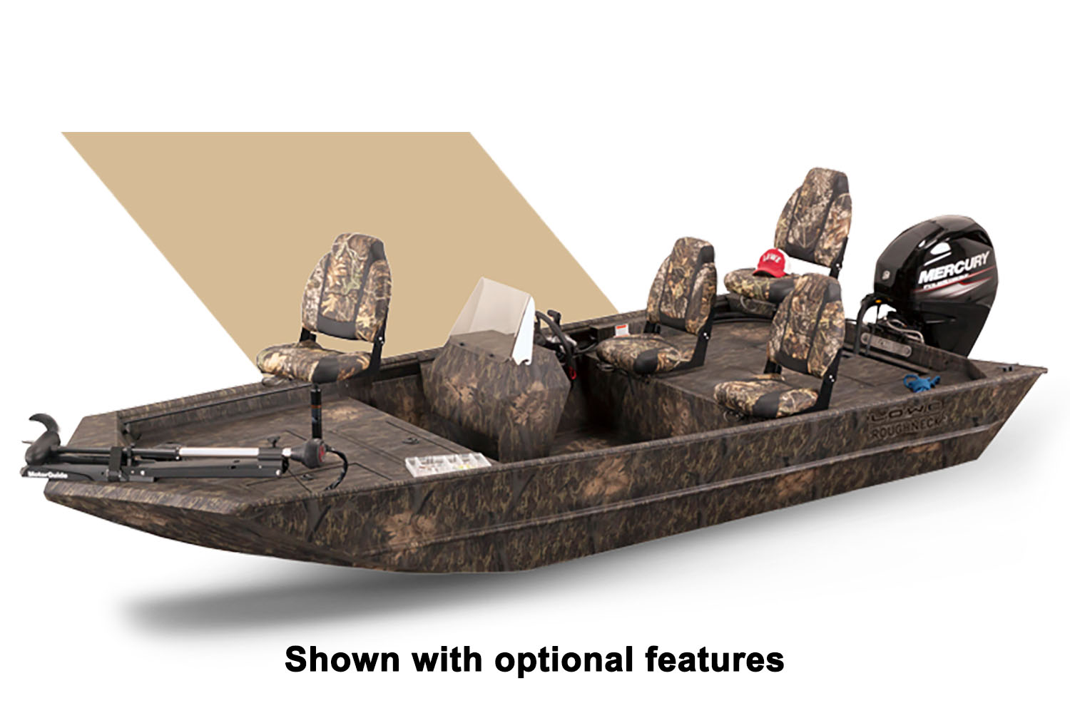 New 2025 Lowe Roughneck 1660 Side Console, Cookeville TN | Specs