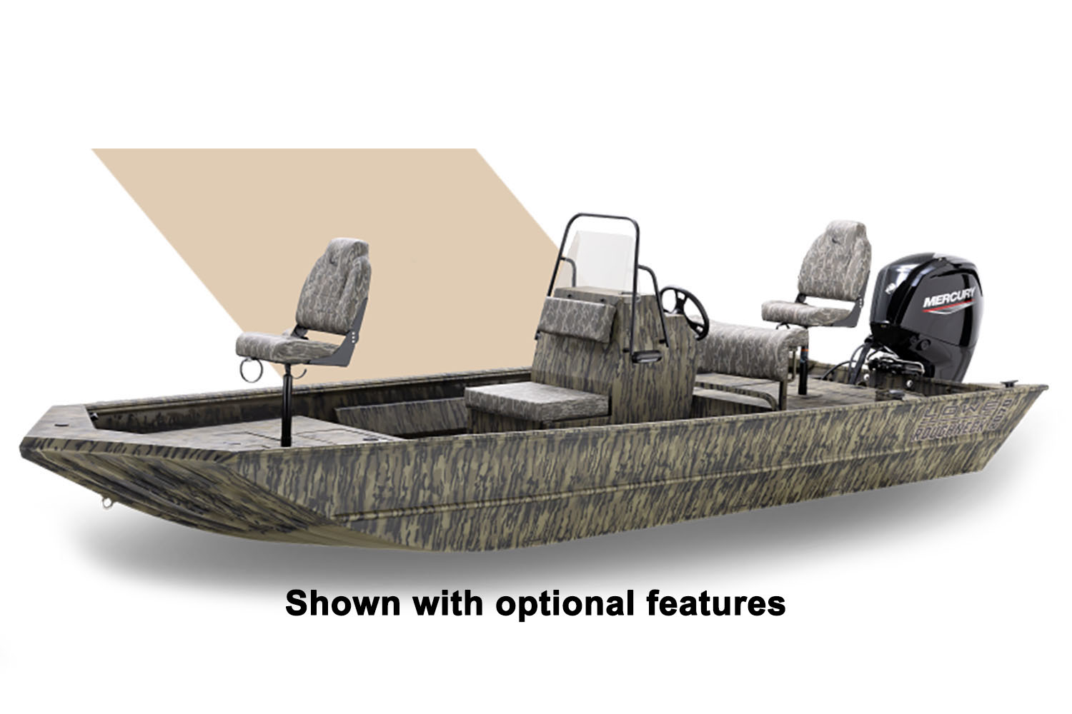 New 2025 Lowe Roughneck 2070 Center Console, Tuscumbia AL | Specs