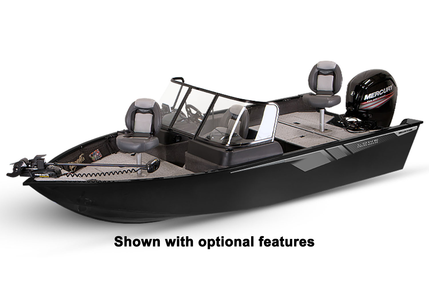 New 2026 Lowe Fishing Machine 1675 Walk Thru Power Boats Outboard in ...