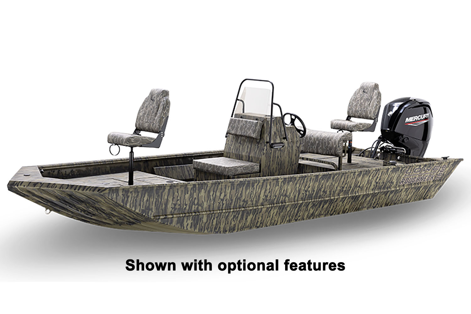 New 2026 Lowe Roughneck 1860 Center Console Power Boats Outboard