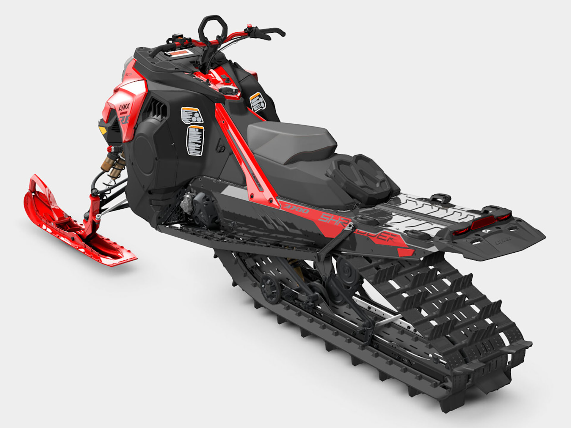 2025 LYNX Shredder RE 3700 850 E-TEC Turbo R PowderMax 2.5 SHOT LAC in Fairview, Utah - Photo 5