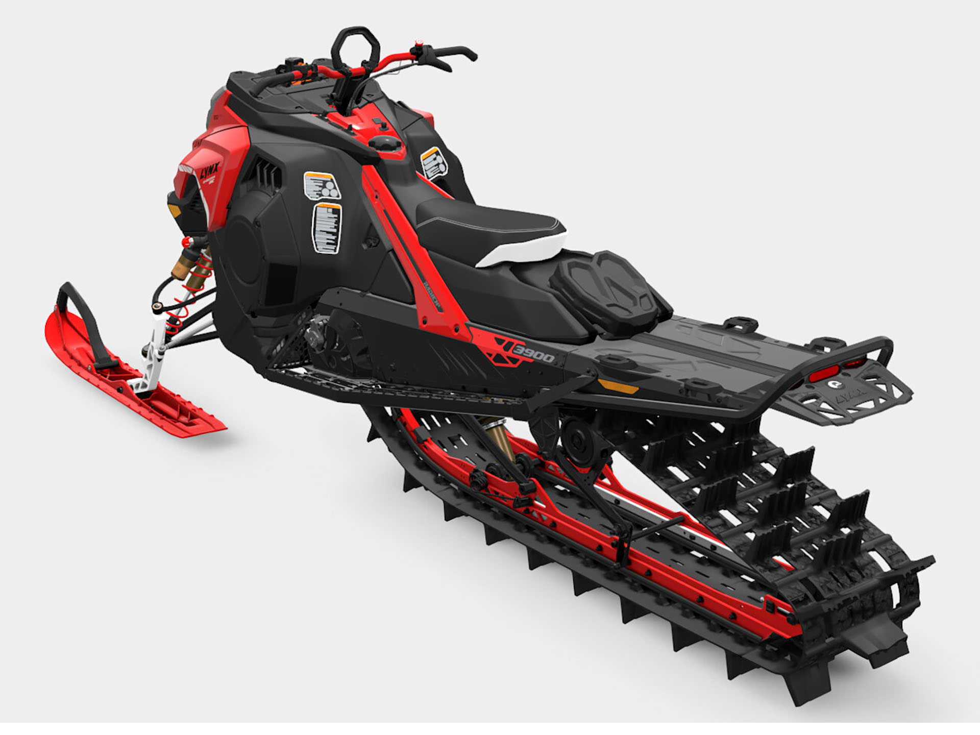 2026 LYNX Shredder RE 3900 850 E-TEC Powdermax X-light SHOT in Fairview, Utah - Photo 5
