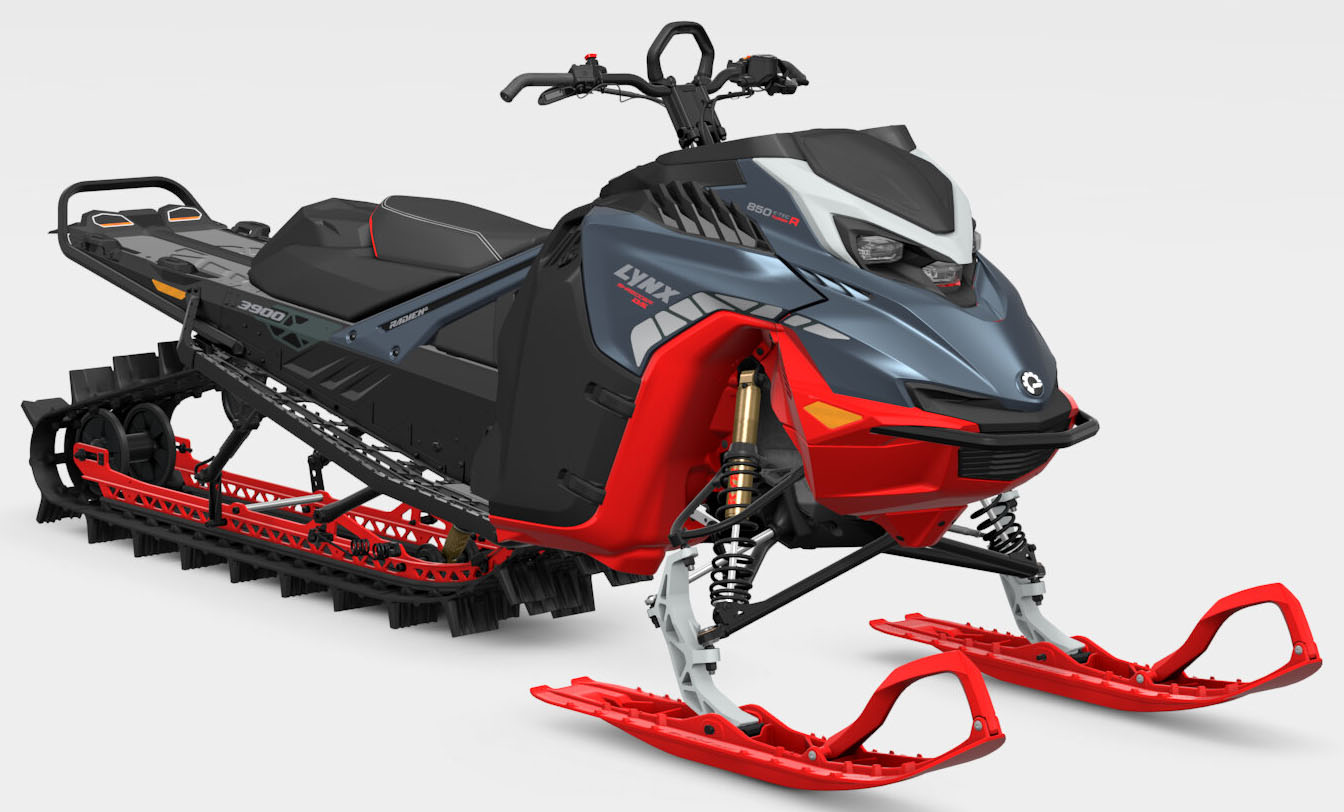 New 2027 LYNX Shredder DS 3900 850 E-TEC Turbo R PowderMax X-Light