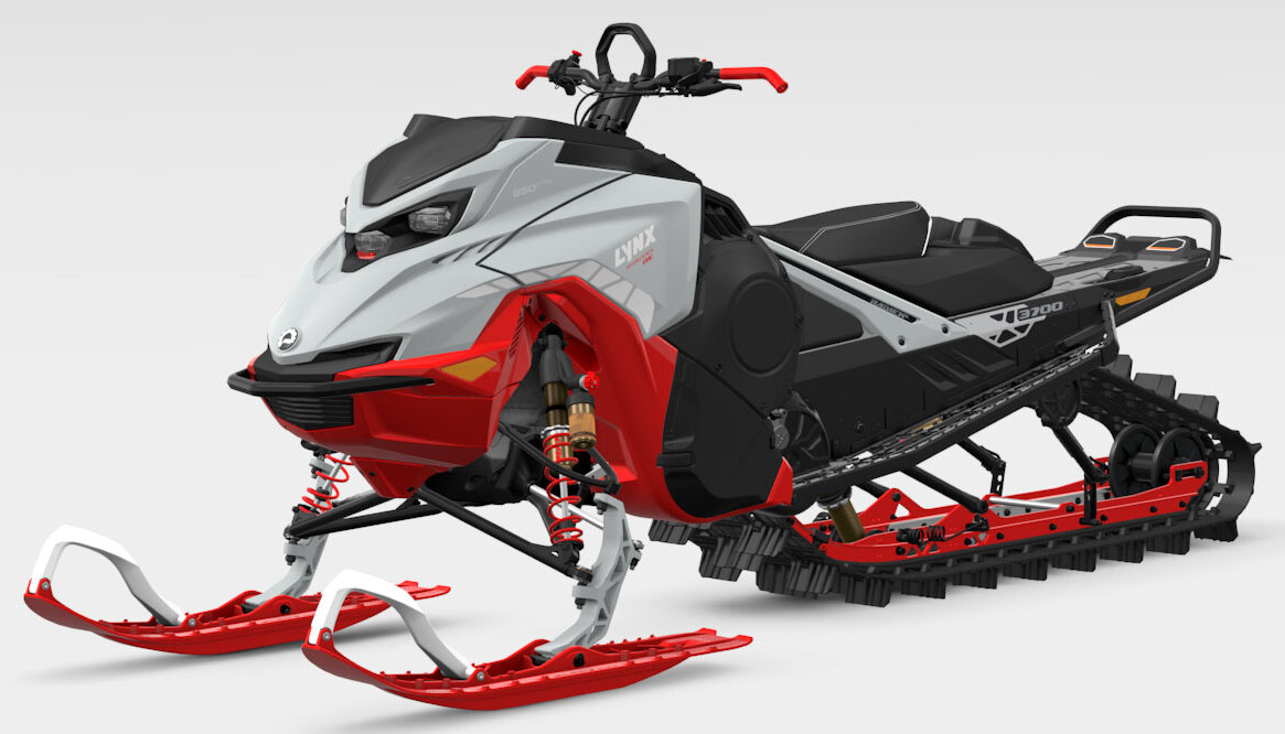 2027 LYNX Shredder RE 3700 850 E-TEC PowderMax 2.5 SHOT in Fairview, Utah - Photo 3