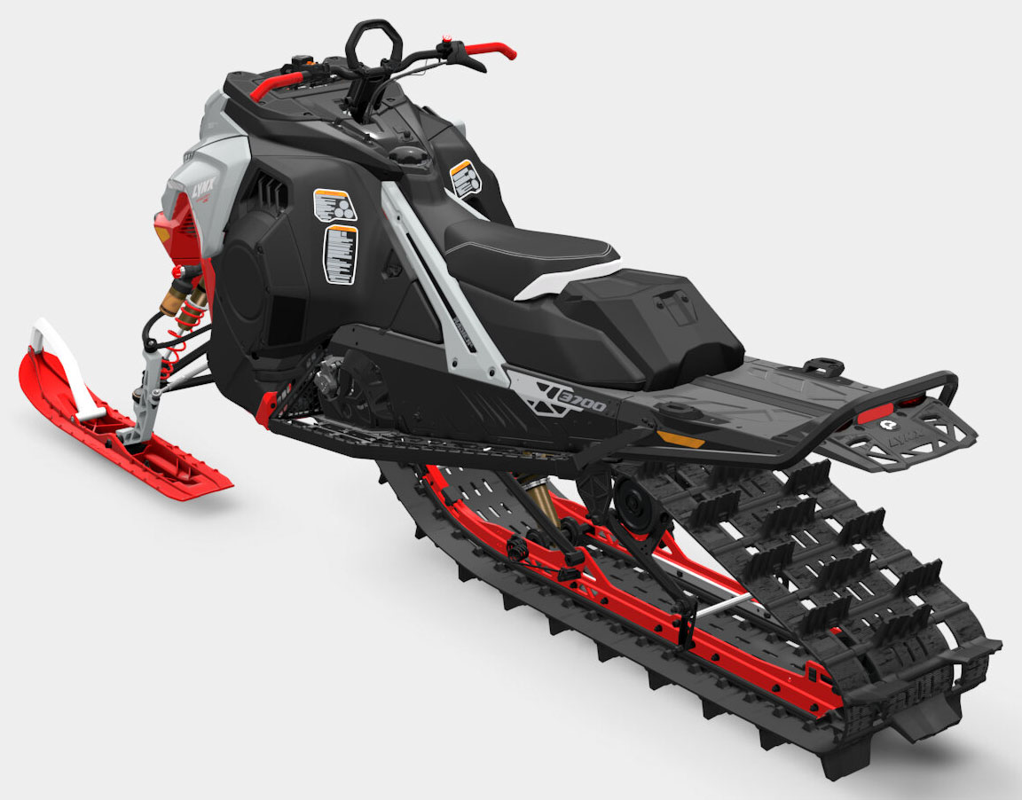 2027 LYNX Shredder RE 3700 850 E-TEC PowderMax 2.5 SHOT w/ 10.25 in. Touchscreen in Fairview, Utah - Photo 5