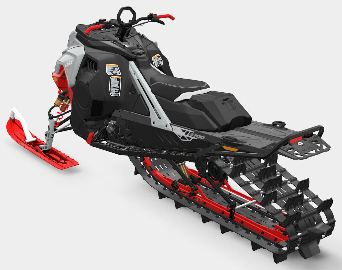 2027 LYNX Shredder RE 3700 850 E-TEC Turbo R PowderMax X-Light 3.0 SHOT w/ 10.25 in. Touchscreen in Fairview, Utah - Photo 5