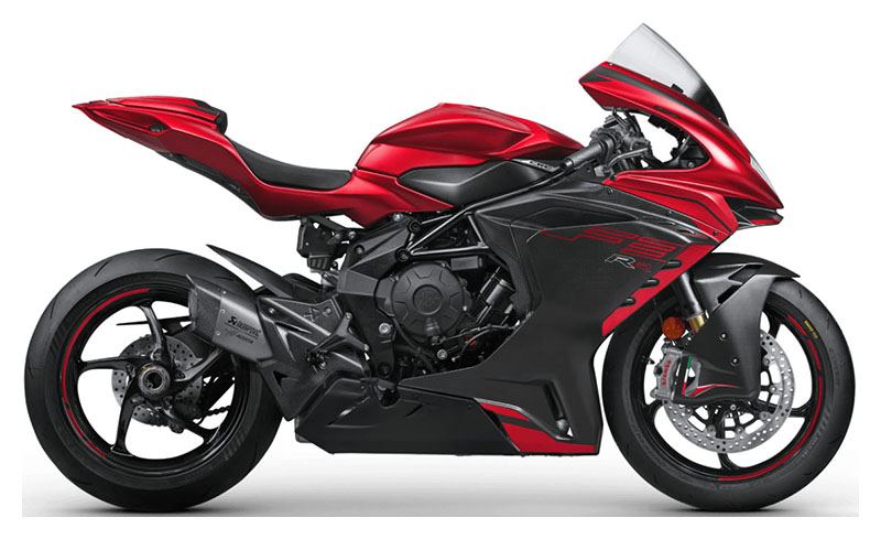 New 2023 MV Agusta F3 RR Santa Monica CA Specs Price Photos Matt Fire Red Matt Metallic Dark Grey with Racing Kit MV 002828