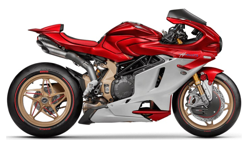 Mv agusta superveloce exhaust outlet