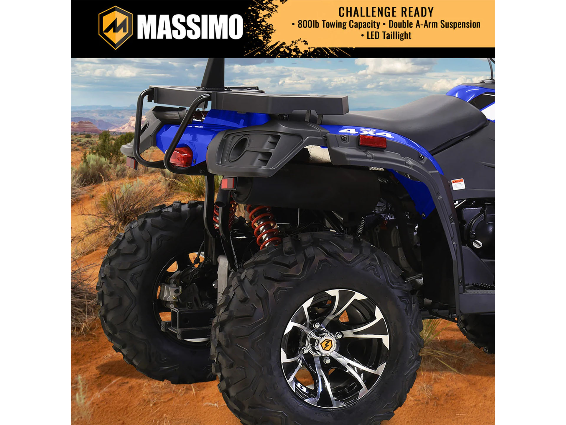 New 2025 Massimo MSA 450F ATVs in Douglas, GA