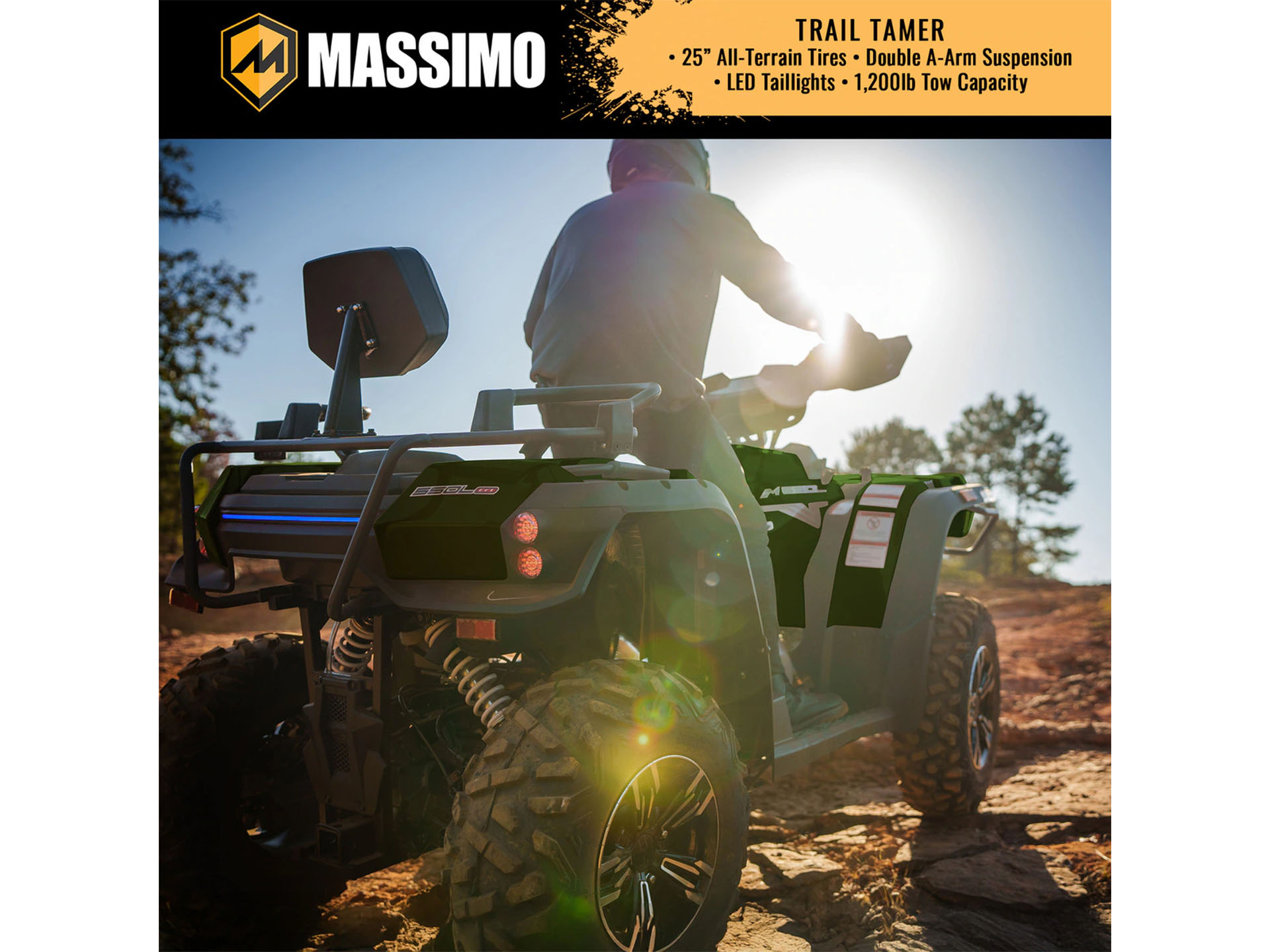 New 2025 Massimo MSA 560 | ATVs in Barrington NH | Green
