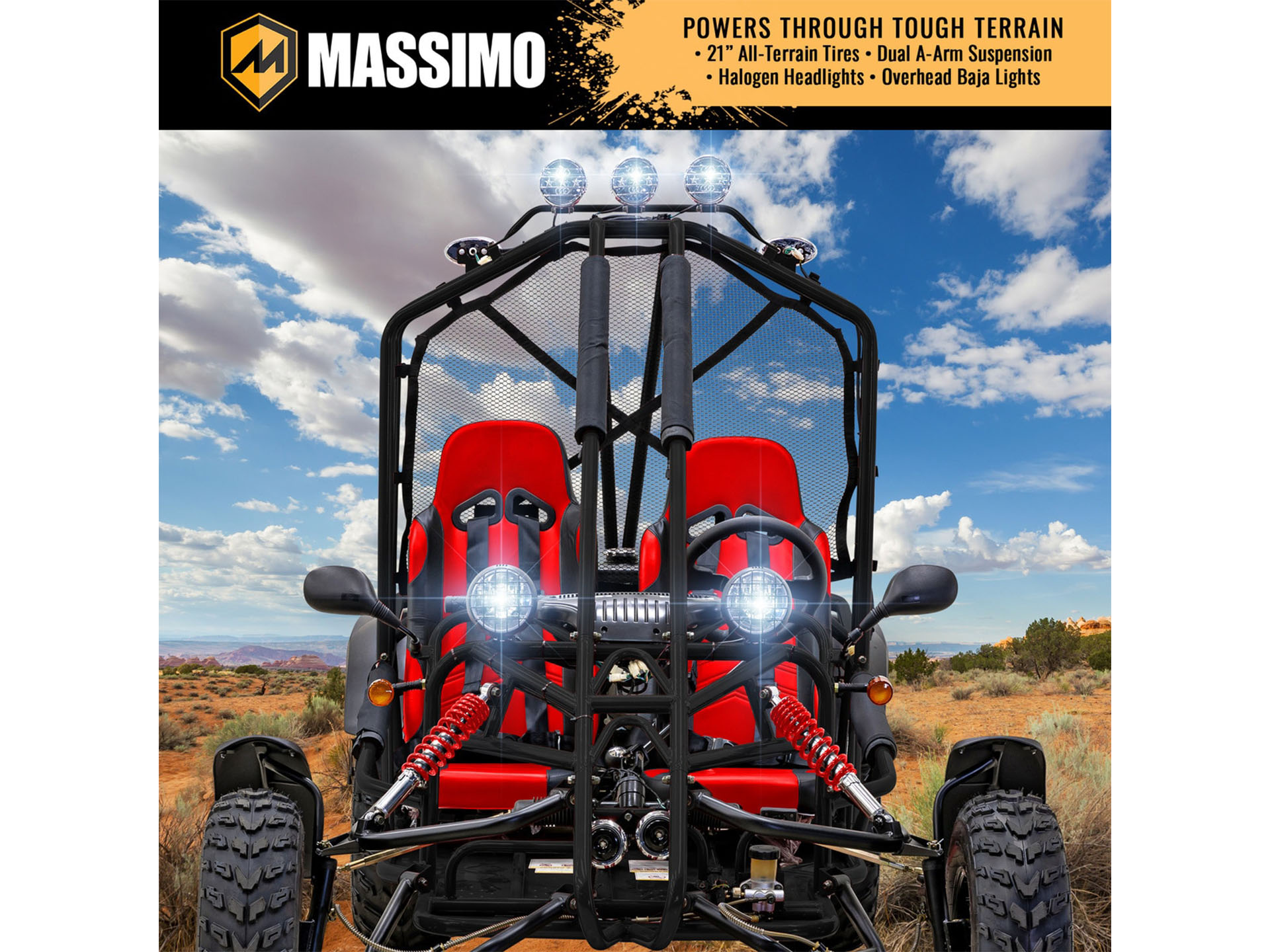 New 2025 Massimo GKA 200 Go-Karts in Douglas, GA