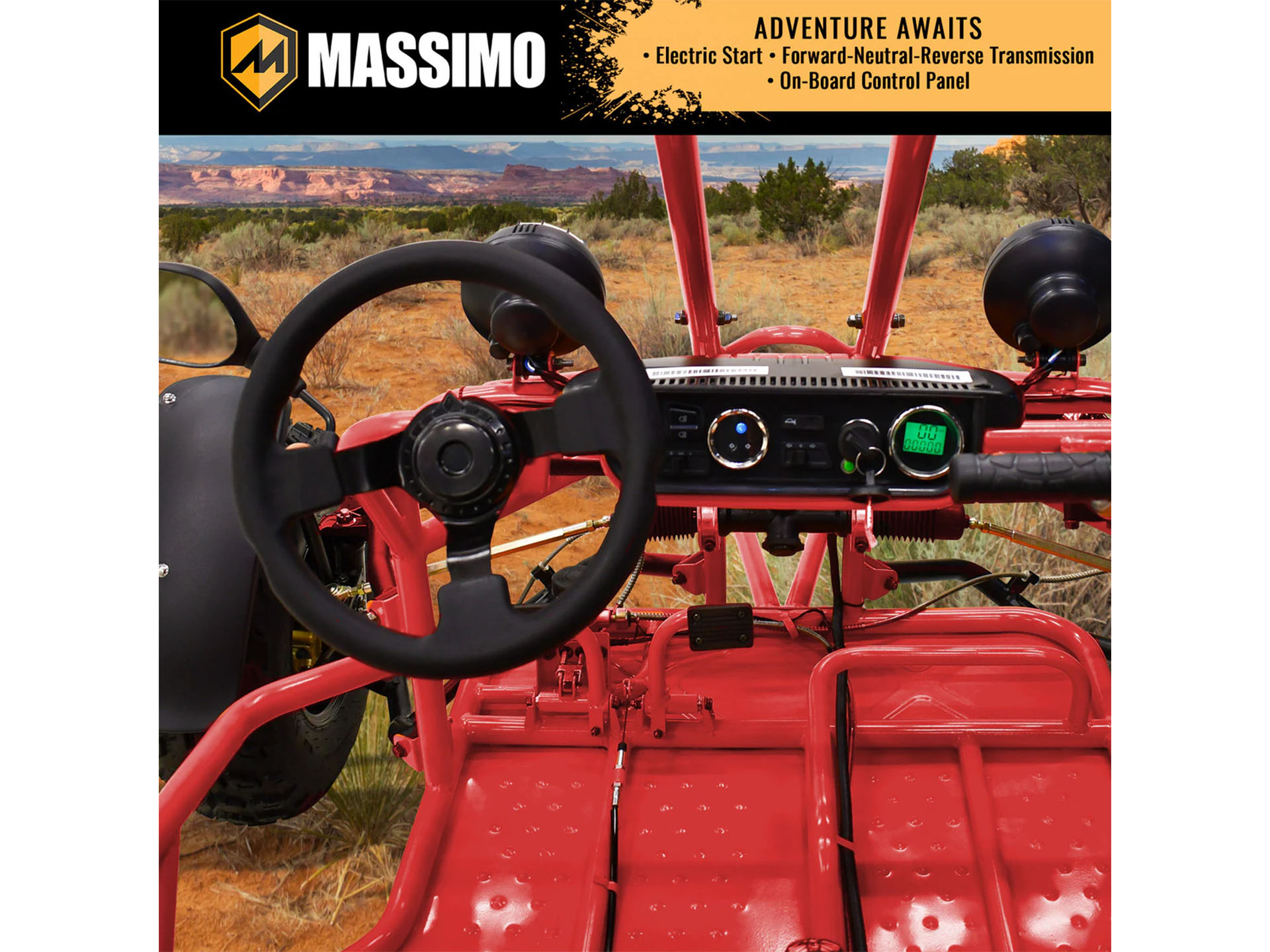 New 2025 Massimo GKA 200 Go-Karts in Douglas, GA