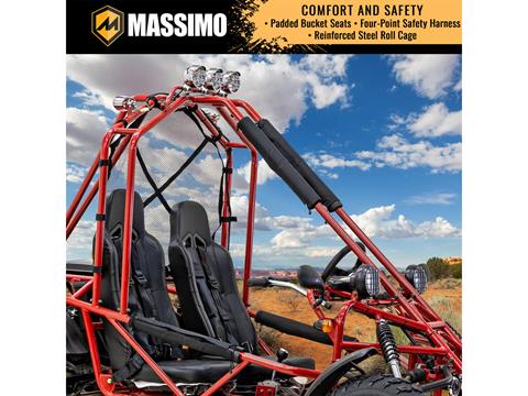 極美品 GERUGA フルジップフーディー BLUE サイズ3 ゲルガ 空紡糸 Massimo GKA200 Spider Go Kart Off Road Fun