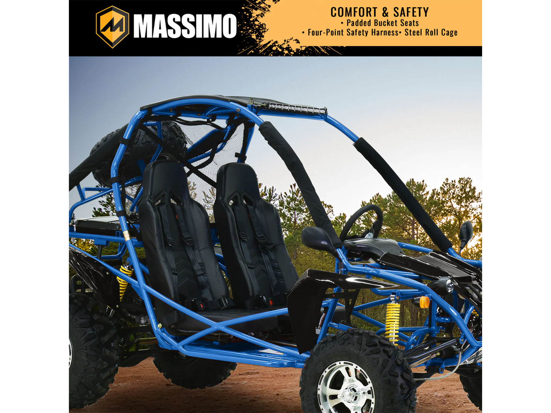 New 2025 Massimo GKD 200S Go-Karts in Douglas, GA