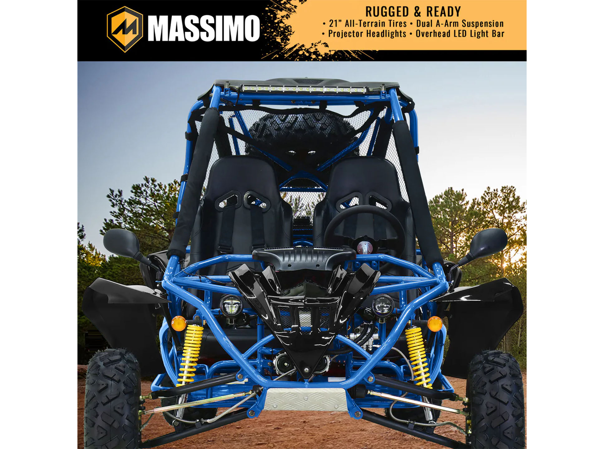 New 2025 Massimo GKD 200S Go-Karts in Douglas, GA