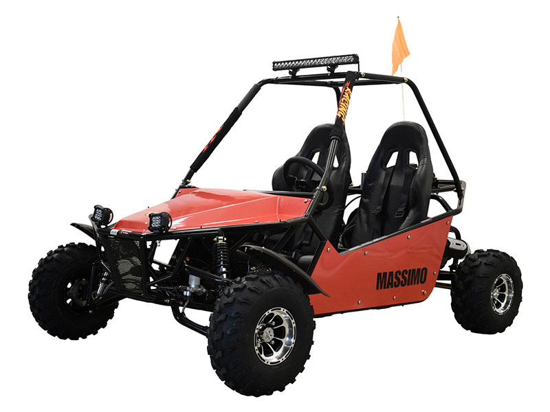 New 2025 Massimo GKM 200 | Go-Karts in Barrington NH | Red