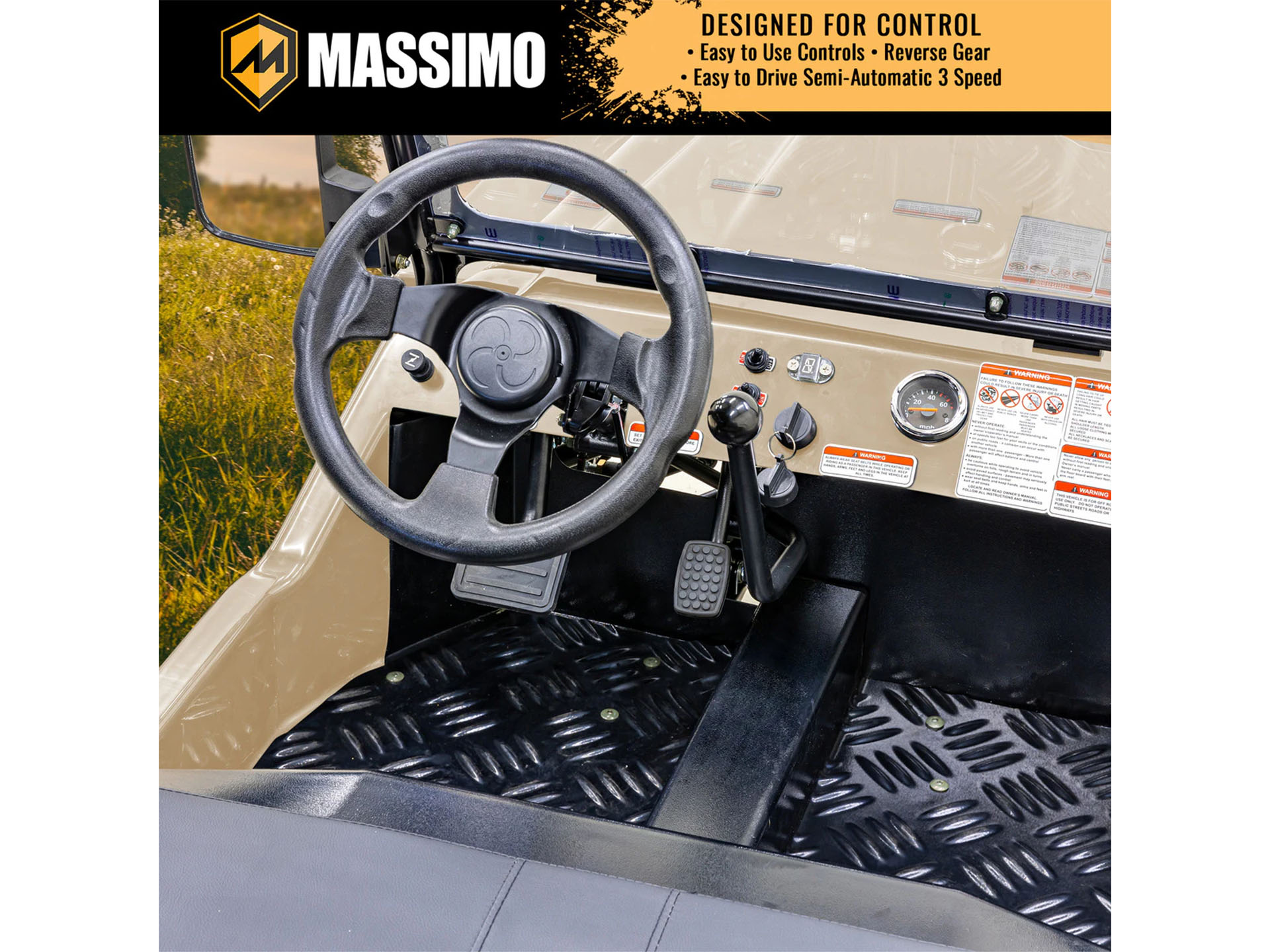 New 2025 Massimo Mini 125 Go-Karts in Douglas, GA