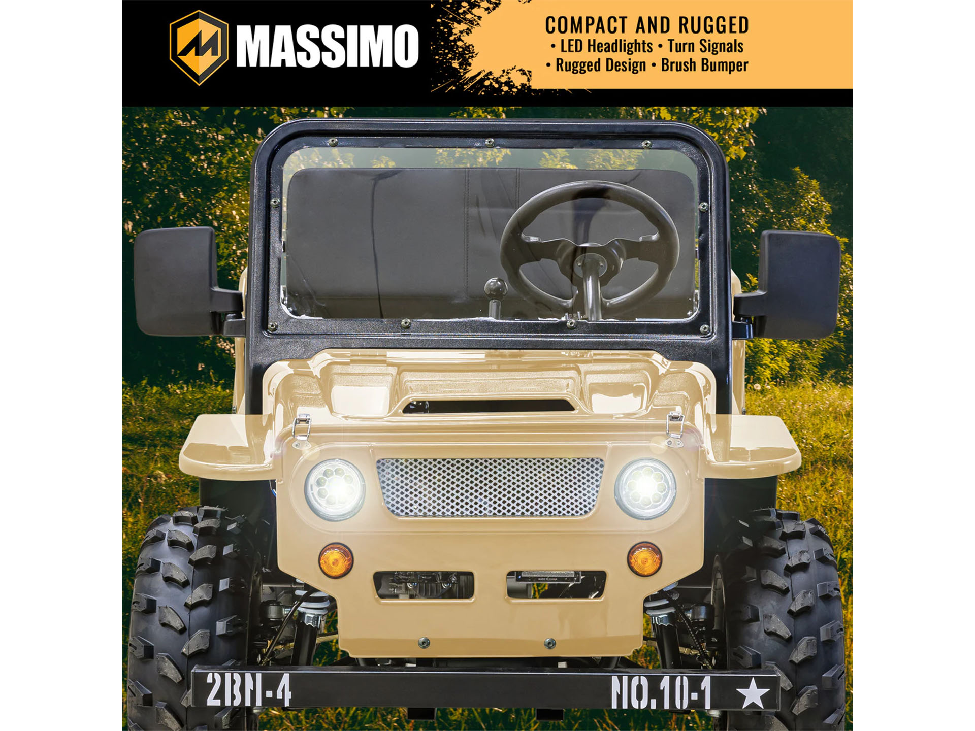 New 2025 Massimo Mini 125 Go-Karts in Douglas, GA