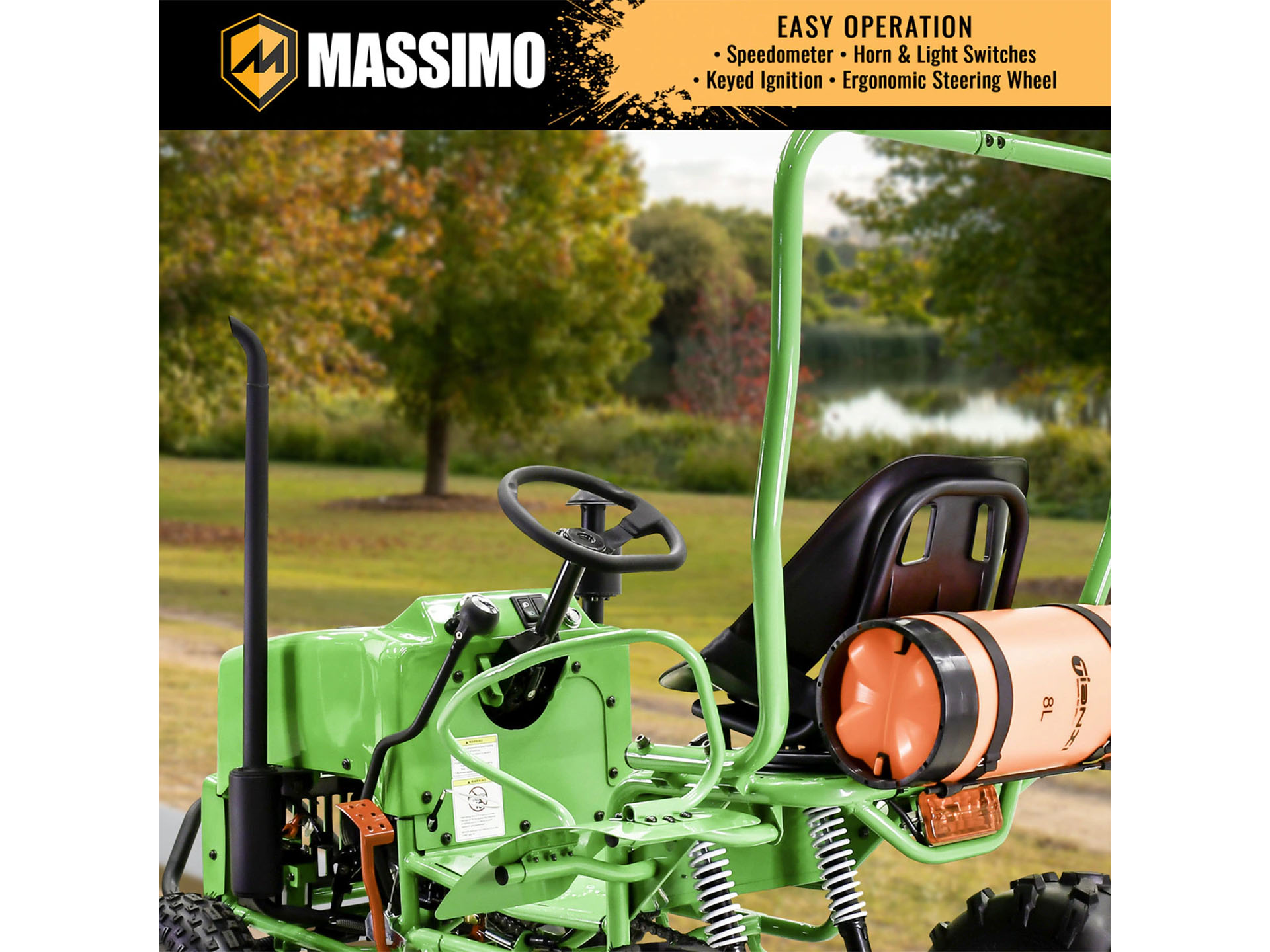 New 2025 Massimo Mini Tractor Go-Karts in Douglas, GA