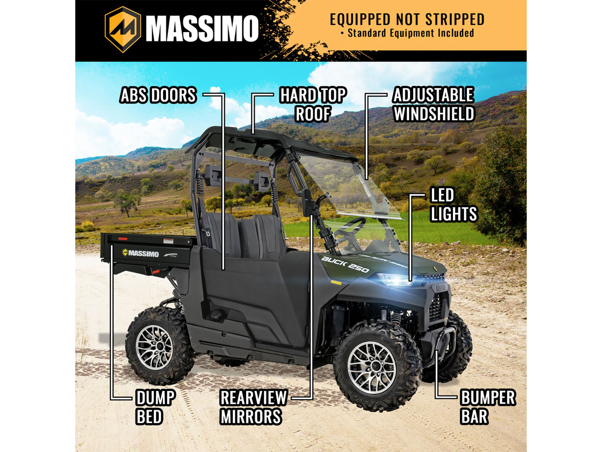 New 2025 Massimo Buck 250, Waynesboro MS | Specs, Price, Photos