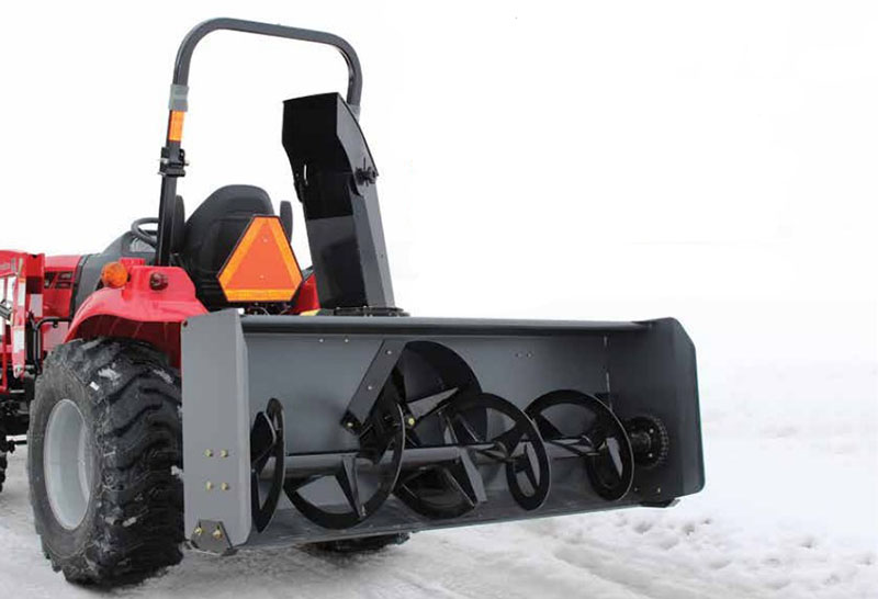 Mahindra 72 in. Rear-Mounted Snow Blower with Manual Chute Rotation in Santa Maria, California - Photo 2