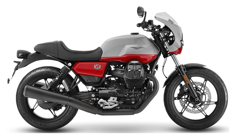Moto guzzi rosso corsa 2025