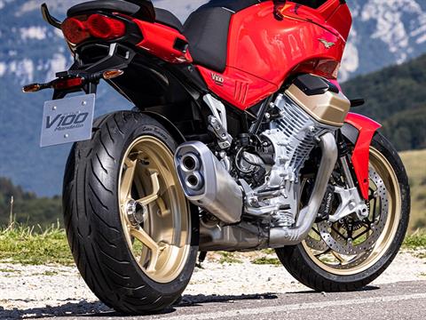 New 2024 Moto Guzzi V100 Mandello Motorcycles in Plano TX 000253 Black Ossidiana