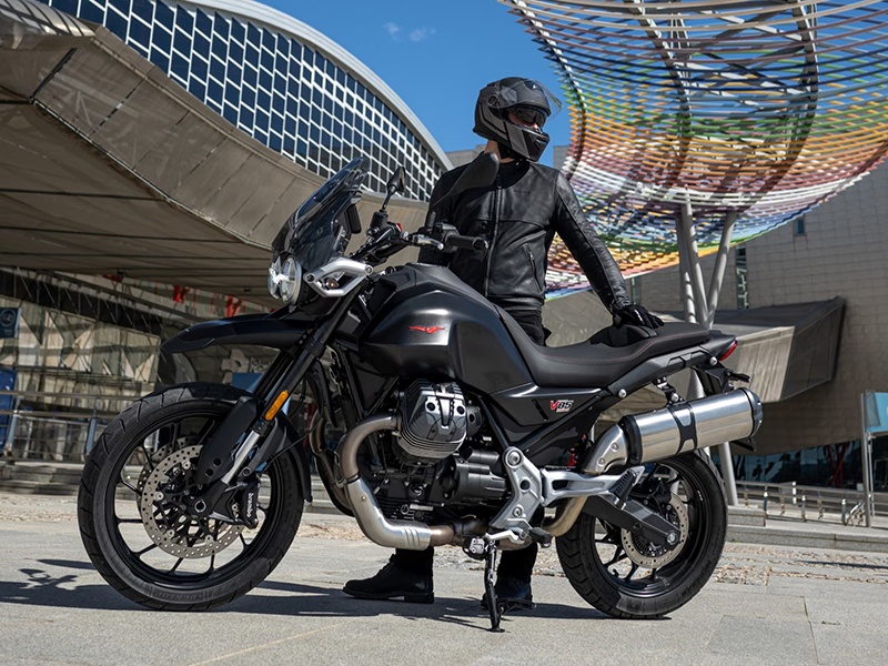 New 2024 Moto Guzzi V85 Strada Motorcycles in Plano TX Grigio Brera