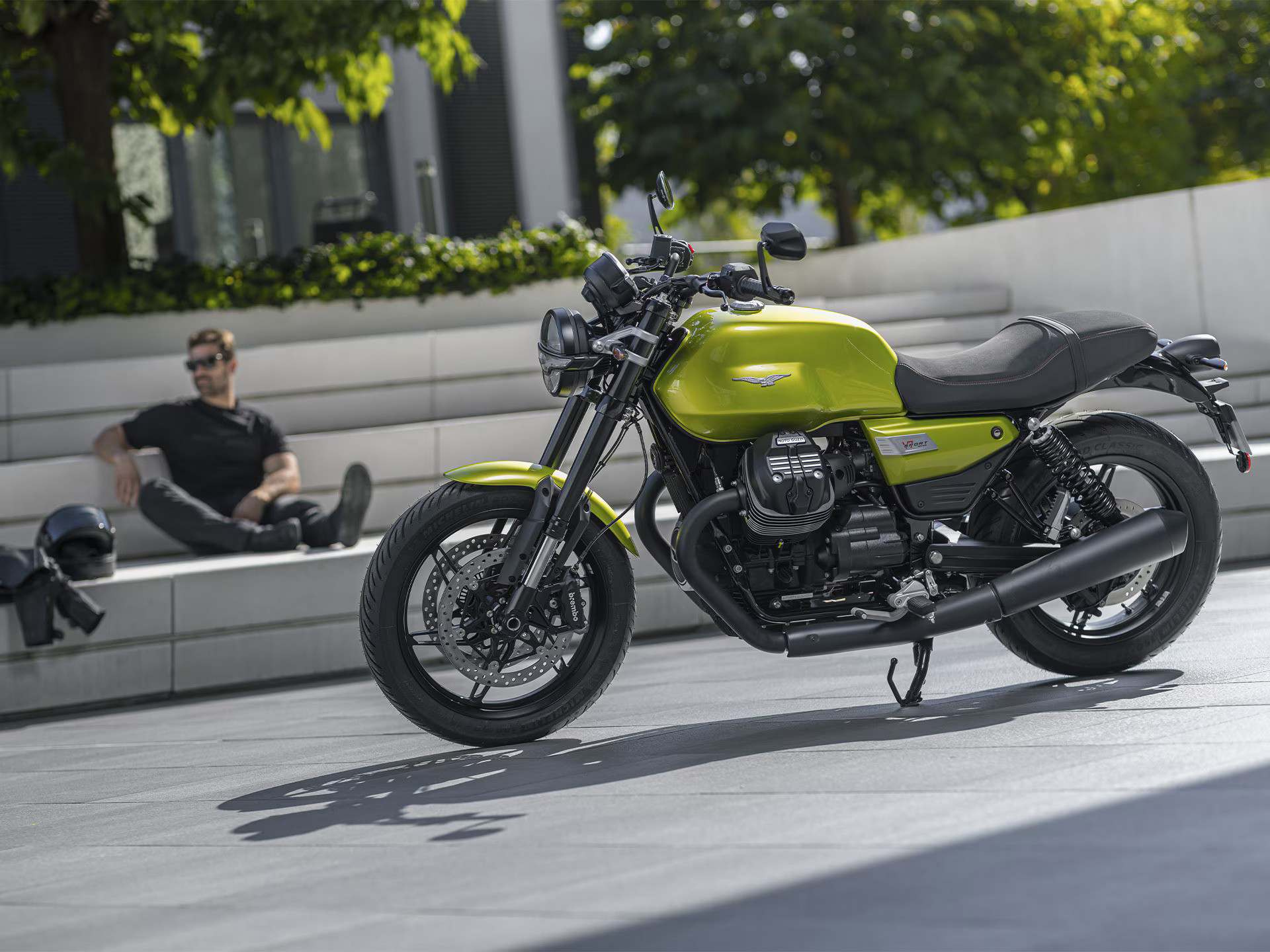 New 2025 Moto Guzzi V7 Sport Specs Photos Price For Sale in Elk Grove CA Verde Legnano