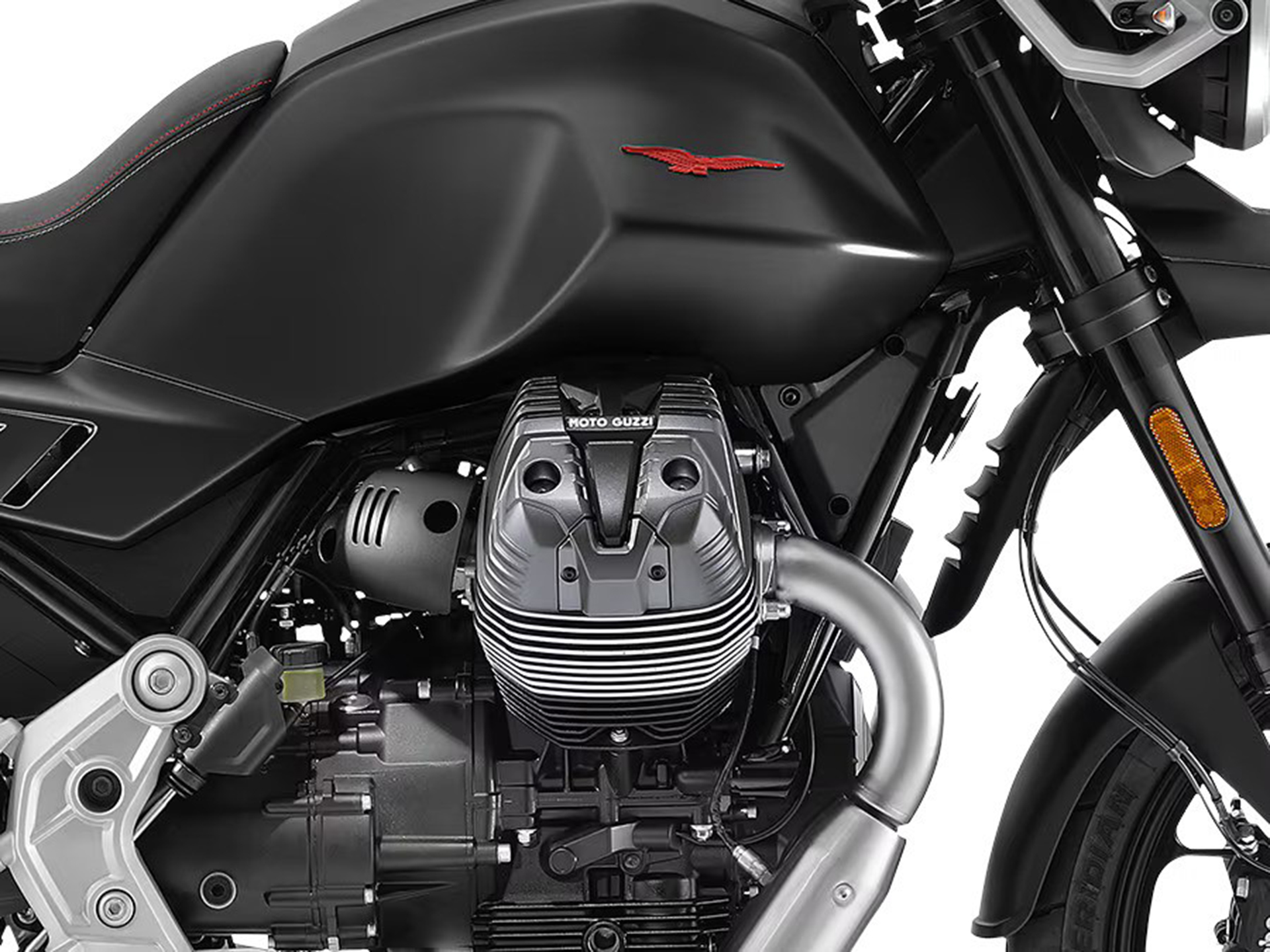 New 2025 Moto Guzzi V85 Strada Nero Isola | Motorcycles in Lake
