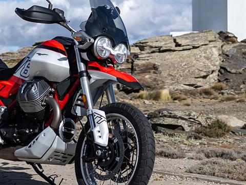 New 2025 Moto Guzzi V85 TT Motorcycles in Forest Lake MN MOTS000032 Grigio Tambora