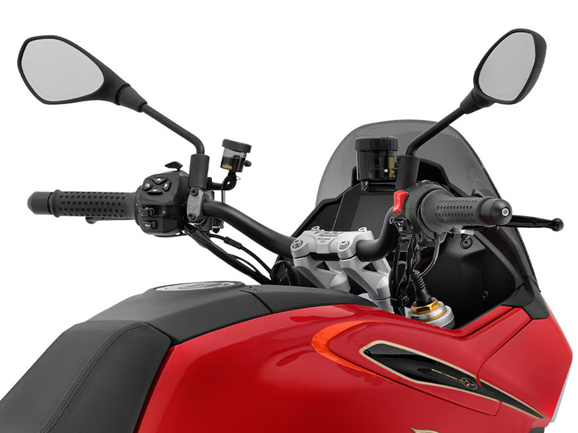 New 2025 Moto Guzzi V100 Mandello Wind Tunnel Motorcycles in
