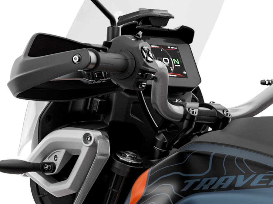 New 2027 Moto Guzzi V85 TT Travel | Motorcycles in Plano TX | Blu