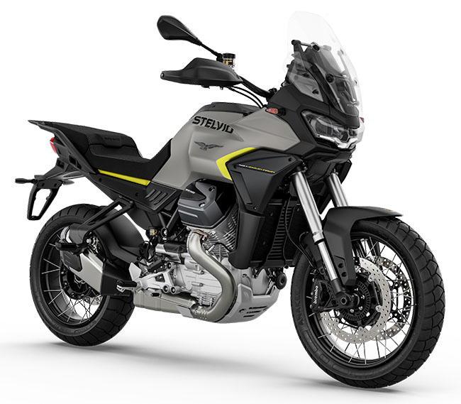 New 2027 Moto Guzzi Stelvio | Motorcycles in Plano TX | Grigio