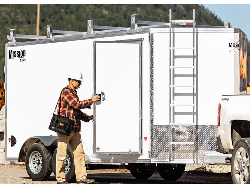 2024 Mission Trailers Enclosed Cargo Trailers 8.5 ft. Wide - 12 ft. Long in Gorham, New Hampshire - Photo 9