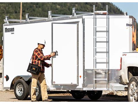 2024 Mission Trailers Enclosed Cargo Trailers 8.5 ft. Wide - 12 ft. Long in Gorham, New Hampshire - Photo 9