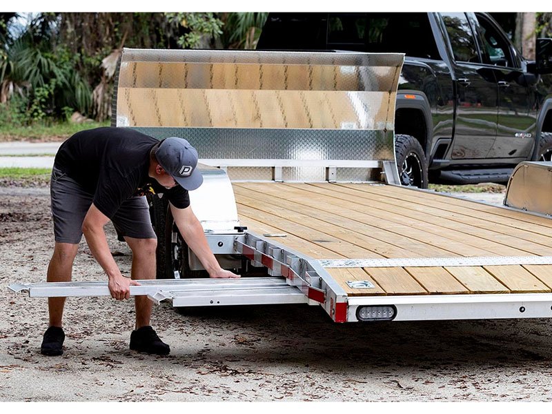2024 Mission Trailers 10K Open Wood Deck Car Haulers 18 ft. in Gorham, New Hampshire - Photo 2