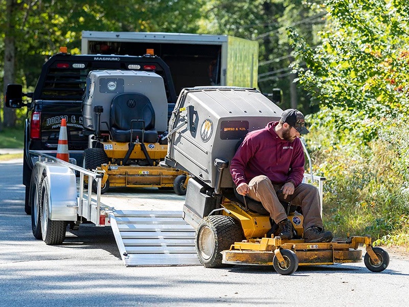 2024 Mission Trailers Wood Deck 2.0 Open Landscape Trailers 144 in. in Gorham, New Hampshire - Photo 4
