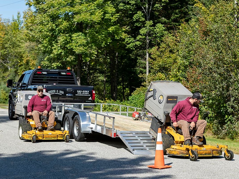 2024 Mission Trailers Wood Deck 2.0 Open Landscape Trailers 144 in. in Gorham, New Hampshire - Photo 5
